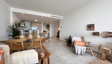 Resa Estates Ibiza apartment for sale te koop zeezicht sea views Cala gracio living room 5.jpeg